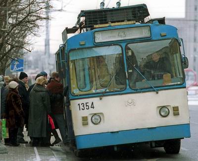 В Севастополі припинено рух тролейбусів