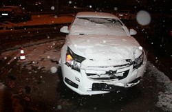 У Харкові у ДТП за участю іномарок постраждали водій та пасажирка (фото)