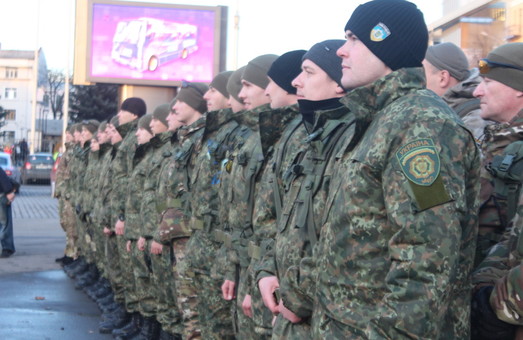 Харків’яни проводили батальйон «Харків» до зони АТО (фото)