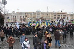 «Збережемо єдиний податок»: в Харкові приватні підприємці вийшли на акцію протесту (фото)