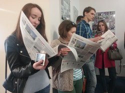 На благодійному аукціоні школярі зібрали майже 55 тисяч гривень (фото)