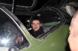 Надія Савченко з’їздила до зони АТО