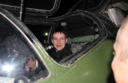 Надія Савченко з’їздила до зони АТО