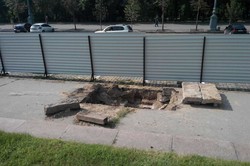На місці пам'ятника Леніну почалися роботи