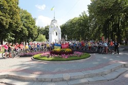 Велопробіг «Українці в Європі» прокотився центром Харкова