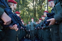 Майбутні офіцери-гвардійці присягнули на Меморіалі Слави