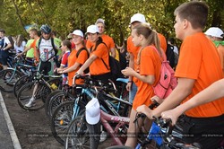 Півтисячі школярів взяли участь у велопробігу в П'ятихатках