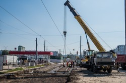 Рух трамваїв на вулиці Академіка Павлова відновлять тільки через місяць - міськрада