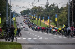 Рекордна кількість харків'ян взяла участь у «Осінньому велодні 2016»