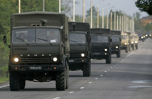З території РФ до тимчасово окупованої частини Донецької області прибули техніка та військові