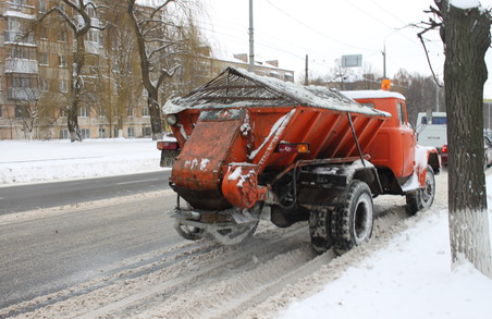 На Харківщині підготовили найбільшу кількість солі для посипання доріг взимку