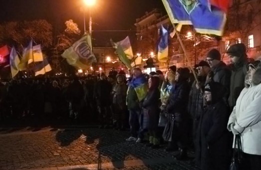 Харків’яни відзначили третю річницю Революції гідності: репортаж
