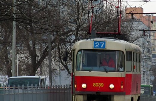 Москалівською вулицею тимчасово не будуть курсувати трамваї