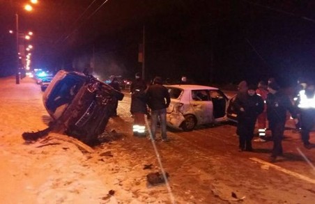 В ДТП на Білгородському шосе постраждали двоє