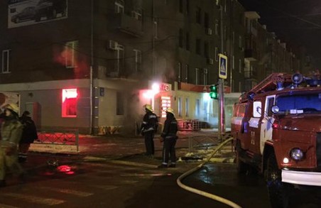 Велика пожежа в центрі Харкова: всі подробиці