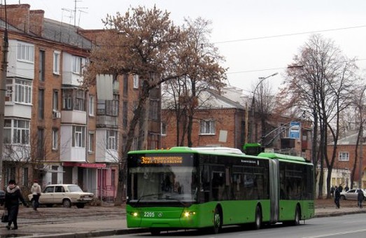 В Харкові знімають з маршруту тролейбус