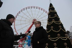 Харківський парк Горького готується до новорічних свят: фоторепортаж