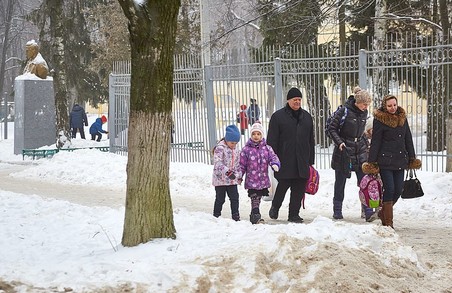 Морози: у школах Харківщини призупинені заняття