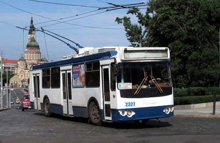 Змінені тролейбусні маршрути