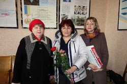 Харківська «Солідарність» зі святом весни привітала вдів і матерів загиблих учасників АТО