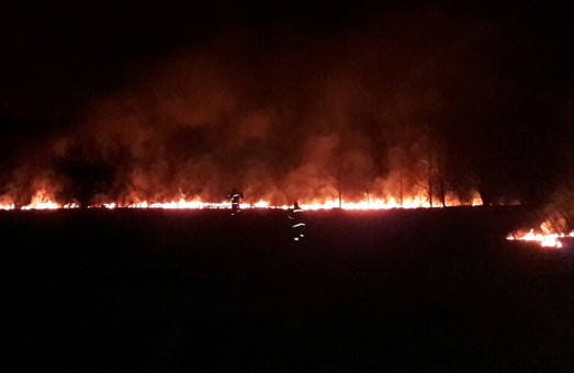 Харківські села страждають від трав'яних пожеж
