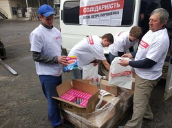 Харківська «Солідарність» продовжує надавати допомогу мешканцям Балаклії