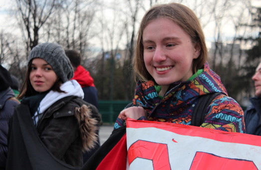 За нашу і вашу свободу: харків’яни виразили солідарність з політв’язнями Білорусі