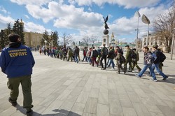Харківські пластуни склали свою першу присягу/ Фоторепортаж