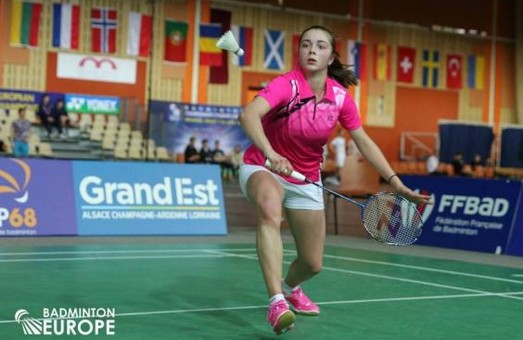 Харків'янка стала другою на чемпіонаті Європи з бадмінтону