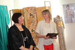Вбрання як мистецтво: в Харкові відкрилася унікальна виставка японських кімоно