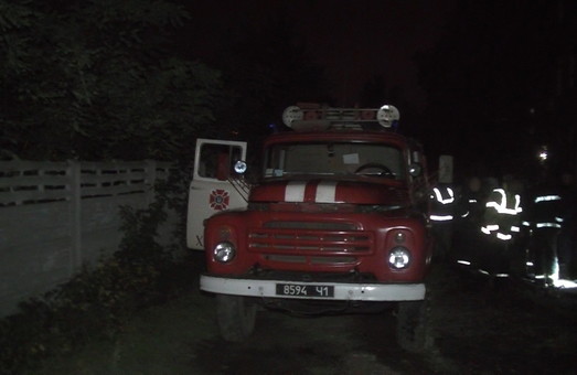 На Олексіївці сталася пожежа: загинула людина/ Фото