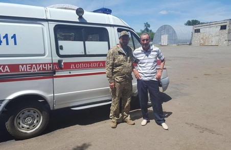 Депутат від «Солідарності» відремонтував автомобіль «швидкої допомоги» для зони АТО