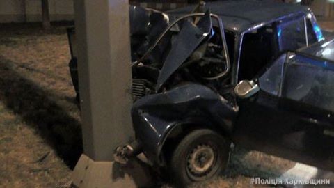 ДТП на Гагаріна: пасажир загинув, водій у лікарні/ Фото