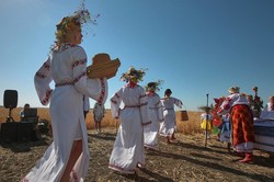 На Харківщині пройшло свято «першого снопа» (ФОТО)