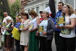 Харків’яни висловили свою підтримку Олегу Сенцову