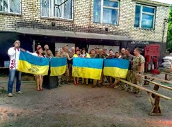 Харківська «Солідарність» відвідала бійців на сході