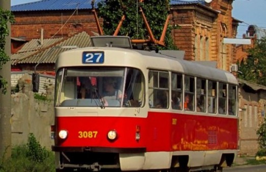 Забороняється рух трамваїв по Гольдбергівській