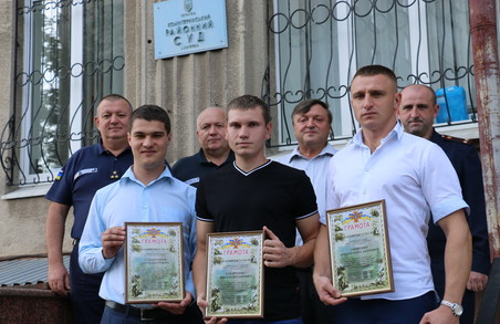Харківські судді врятували багатоповерхівку від пожежі/ Фото