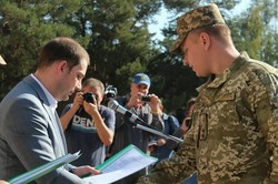Ветерани АТО на Харківщині отримали документи на землю/ Фоторепортаж