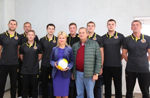 Світлична підтримує популяризацію волейболу на Харківщині
