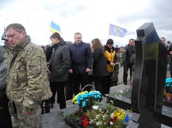 Пам’ять загиблих українських воїнів була вшанована на Алеї Слави