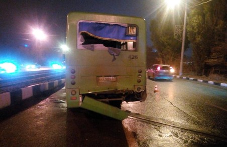 На Новоіванівському мосту в ДТП з двома маршрутками постраждали діти / ФОТО