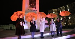 В Харкові пройшов флешмоб проти насильства над жінками