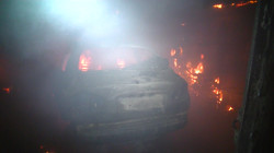Пожежники ліквідували вогонь в гаражних боксах
