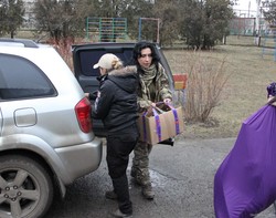 Артисти та волонтери Харкова поїхали до зони АТО