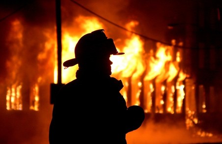 На Харківщині у новорічну ніч сталося 17 пожеж