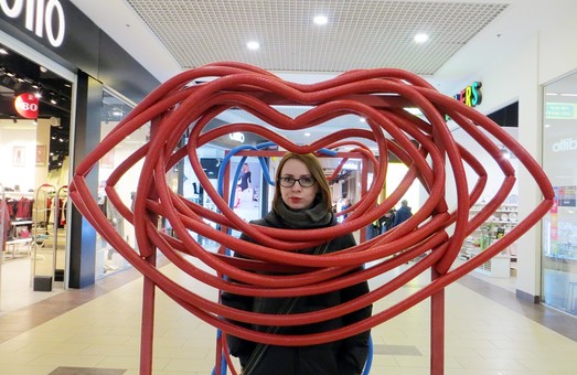 Харківські дизайнери створили дві фотозони до Дня закоханих