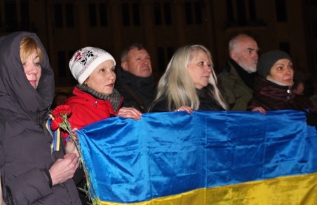 Харків’яни вшанували пам’ять героїв Небесної Сотні