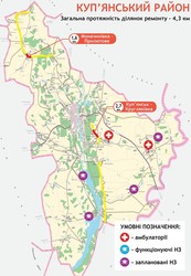 З держбюджету на ремонт місцевих доріг Харківщини виділять 650 млн грн