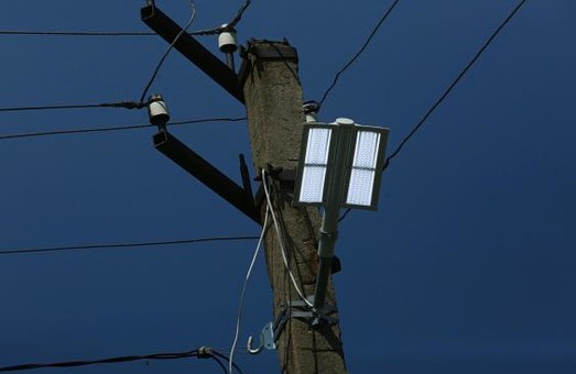 На Харківщині продовжують вирішувати проблему вуличного освітлення